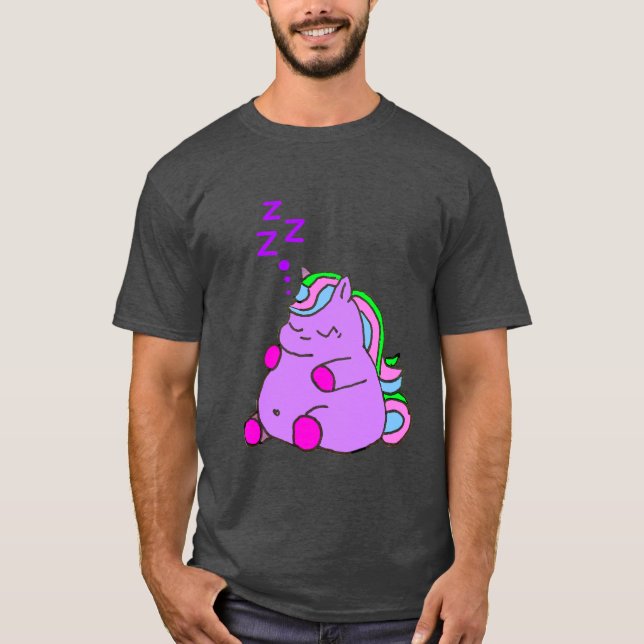 T-shirt Licorne Endormie (Devant)