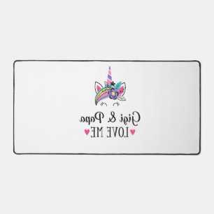 T-Shirt Licorne Enfants Gigi et Papa M'aiment
