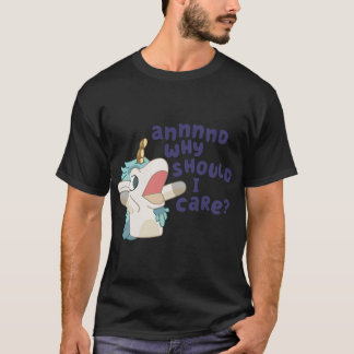 T-shirt Licorne Et Pourquoi Devrais-je M'en Soucier