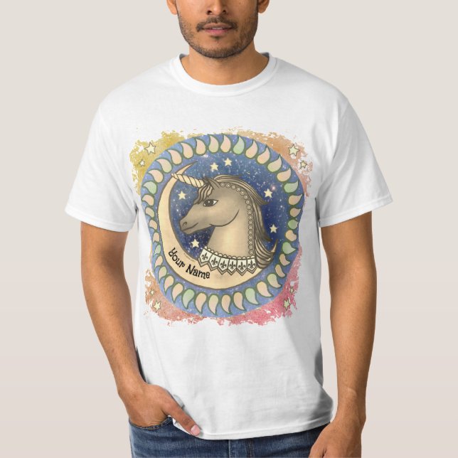 T-shirt Licorne Étalon (Devant)