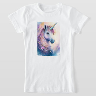 T-shirt Licorne Fantastique pour Fille