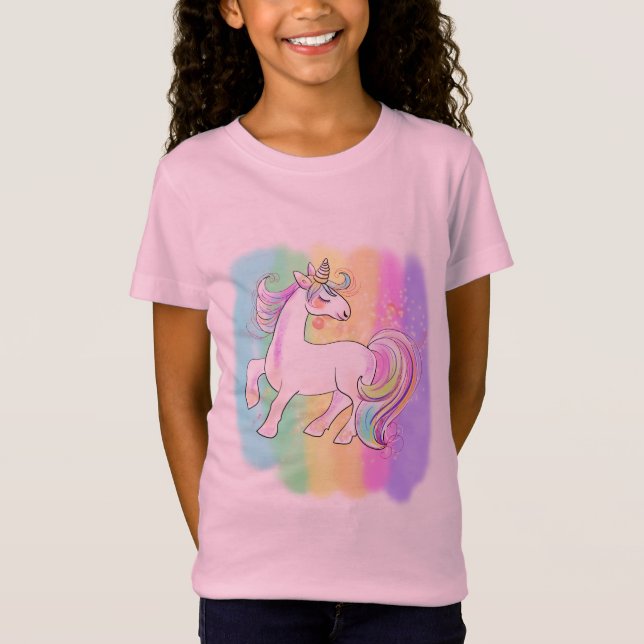 T-Shirt Licorne fée (Devant)