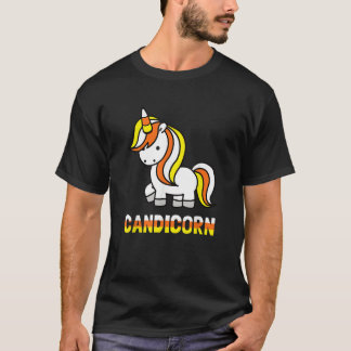 T-Shirt Licorne Fun Halloween Candicorn
