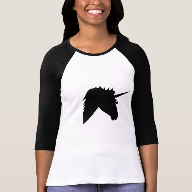 T-shirt Licorne gothique (Devant)