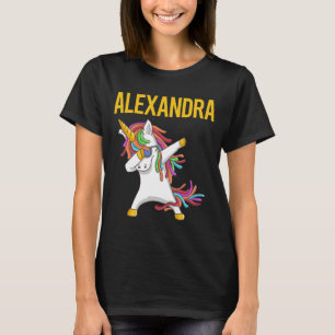 T-shirt Licorne Heureuse - Alexandra Nom