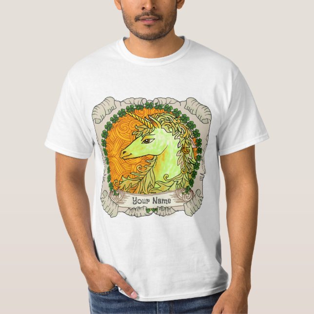 T-shirt Licorne Irlandaise  (Devant)