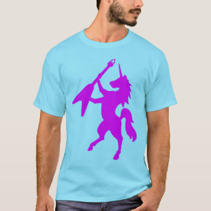 T-shirt Licorne jouant la guitare