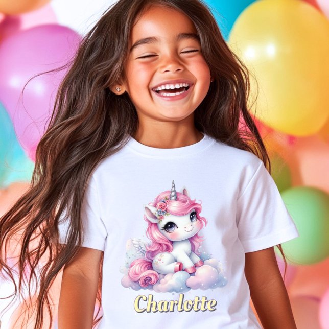 T-shirt Licorne magique nuage pastel (Créateur téléchargé)