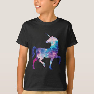 T-shirt Licorne magique scintillante