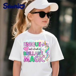 T-Shirt Licorne Magique Unique et Brillante pour F