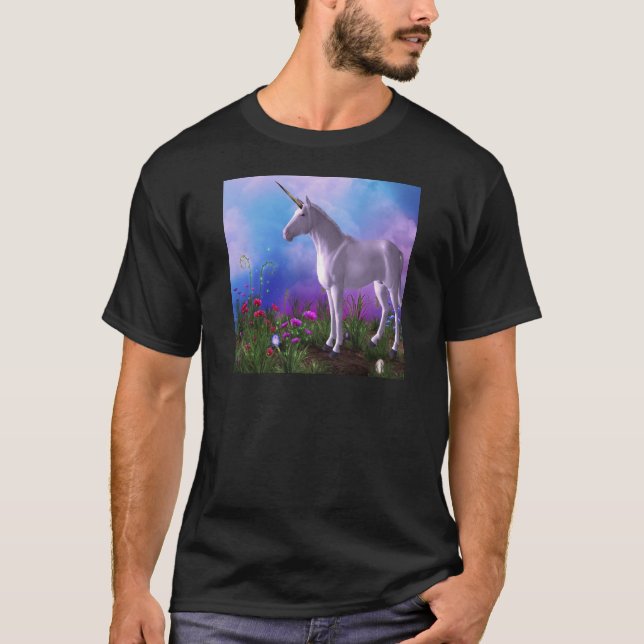 T-shirt Licorne majestueuse (Devant)
