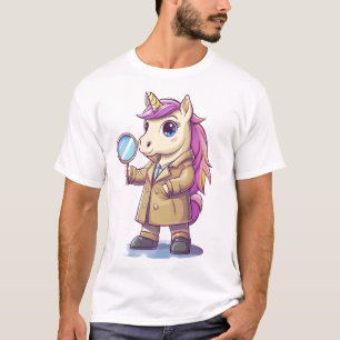 T-shirt Licorne Mystère Détective