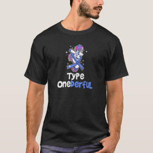T-shirt Licorne Onederful Dub Type 1 Sensibilisation au di