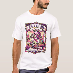 T-shirt Licorne Petite Corne Gros Son Stylé Merch Design_1