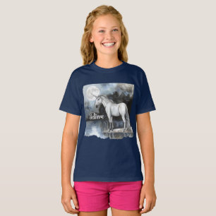 T-shirt Licorne Pleine Lune Croire