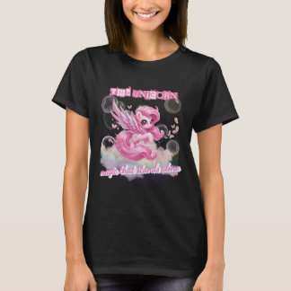 T-shirt Licorne Rose Magique ✨