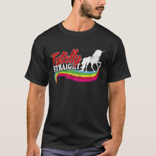 T-shirt Licorne totalement droite de cru