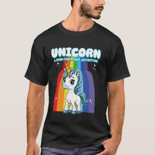 T-shirt Licorne Une Corne Pour Chaque Aventure Licorne