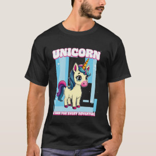 T-shirt Licorne Une Corne Pour Chaque Aventure Licorne