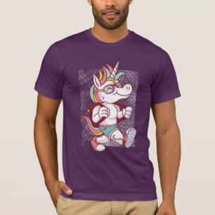 T-shirt Licorne Va À L'école