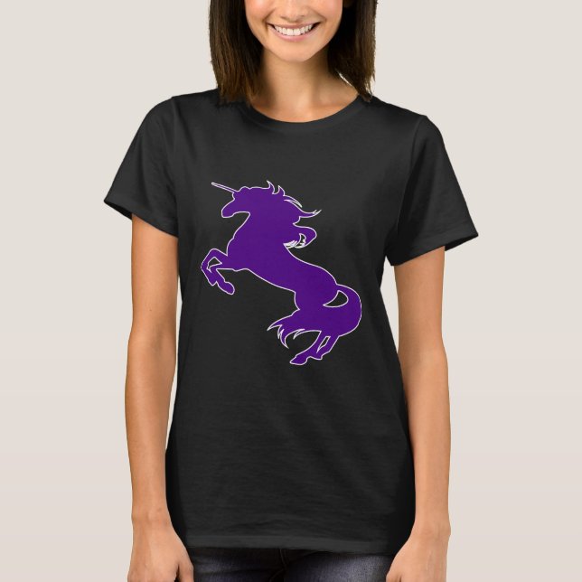 T-shirt Licorne Violette (Devant)