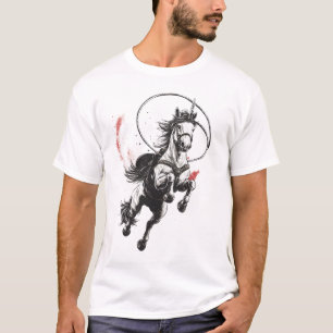 T-shirt Licorne Western Cowboy (1)