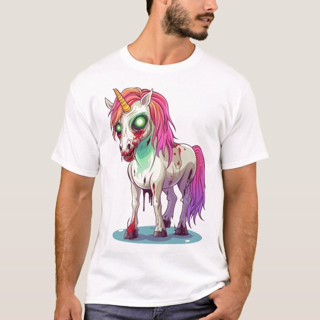 T-shirt  Licorne zombie (Devant)