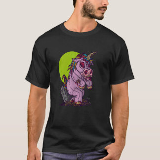 T-shirt Licorne zombie