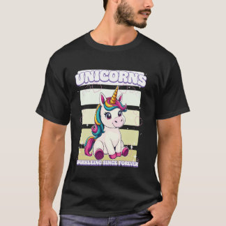 T-shirt Licornes Étincelantes Depuis Toujours Licorne