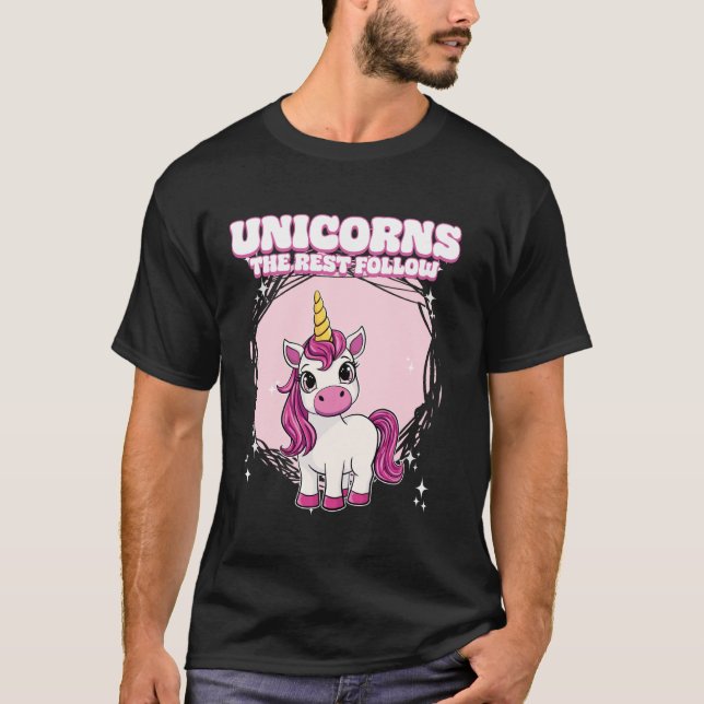 T-shirt Licornes Le Reste Suit Licorne (Devant)