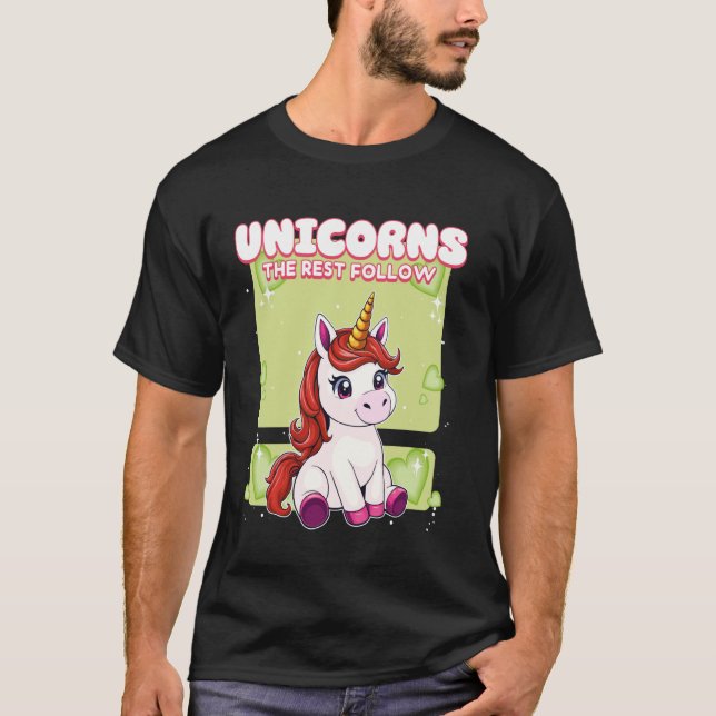 T-shirt Licornes Le Reste Suit Licorne (Devant)