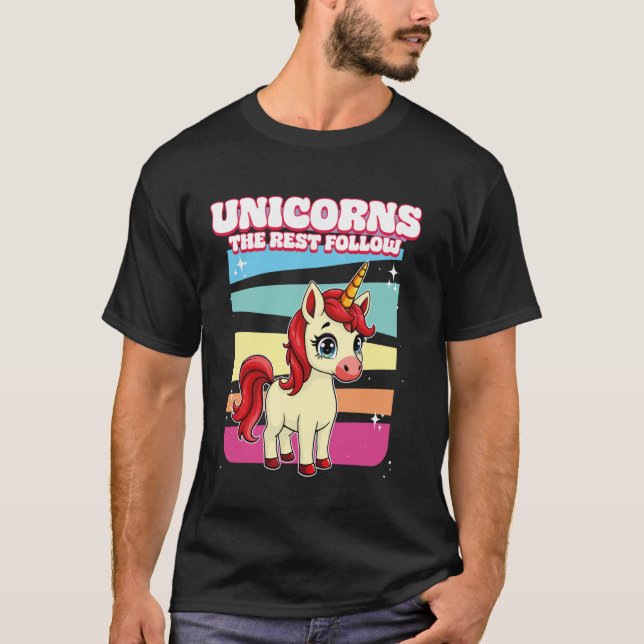 T-shirt Licornes Le Reste Suit Licorne (Devant)