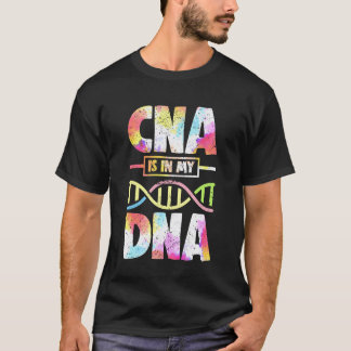 T-shirt L'IDE est dans mon ADN Fierté des infirmières Aqua