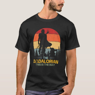T-shirt L'Idée De Fête des pères Mens Est La Façon Dadaalo