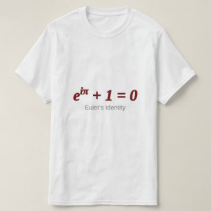 T-shirt L'identité d'Euler