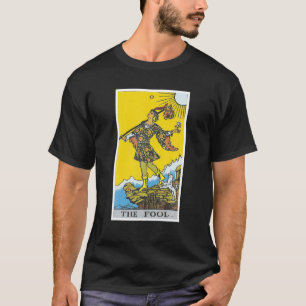 T-shirt L'idiot de la carte Tarot croyances occultes Divin