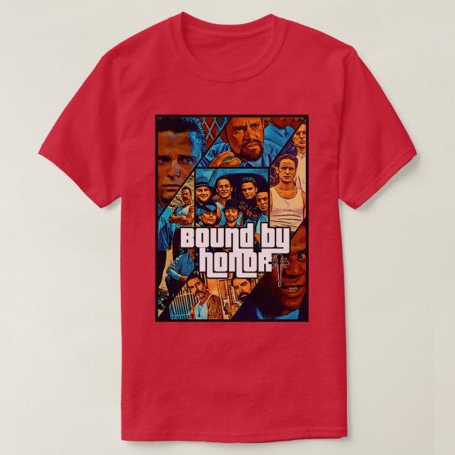 T-shirt Lié par honneur (Design devant)