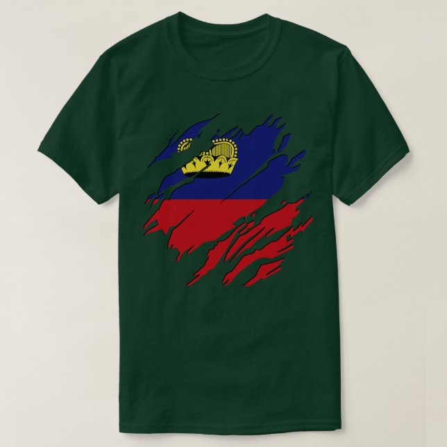 T-shirt Liechtenstein toujours (Design devant)