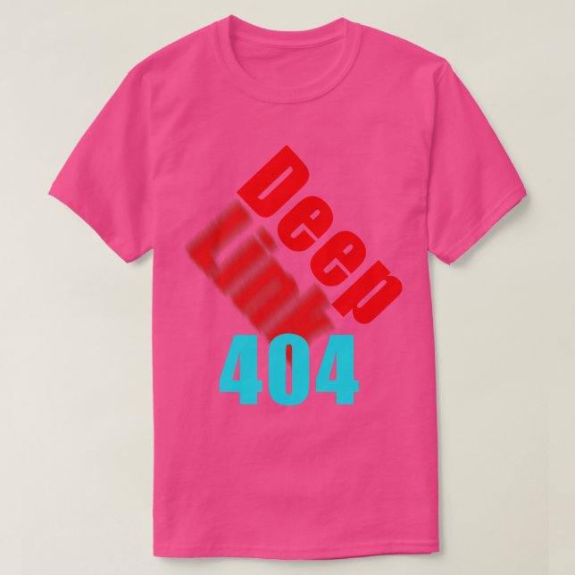 T-shirt Lien profond 404 1 (Design devant)