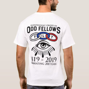 T-shirt Liens de camarades impairs et anniversaire d'oeil