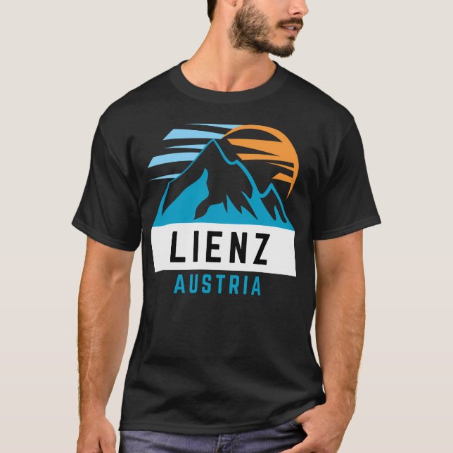 T-shirt Lienz - Autriche - Ski Et Snowboard Snowb (Devant)