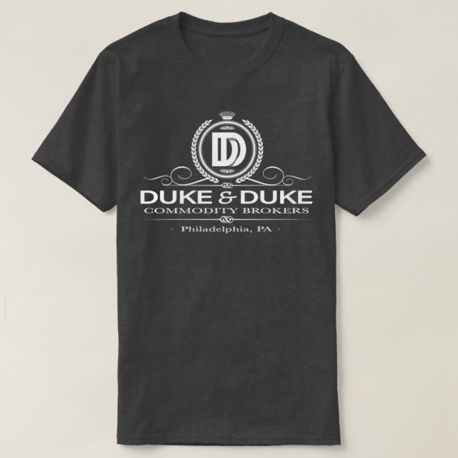 T-shirt Lieu de négociation Duke amp Duke Commodity Broker (Design devant)