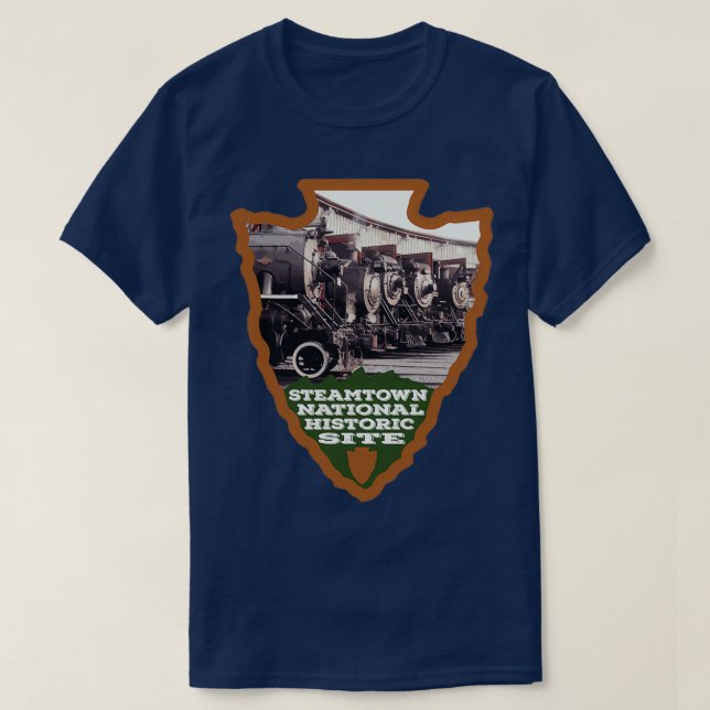 T-shirt Lieu historique national Steamtown Arrowhead (Design devant)