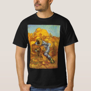 T-shirt Lieuse de gerbes (d'après Millet) par Vincent van 
