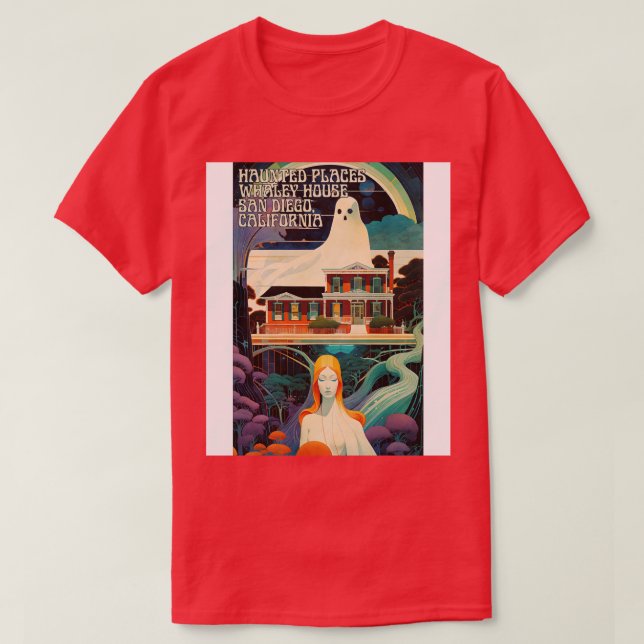 T-shirt Lieux Hantés Whaley House San Diego