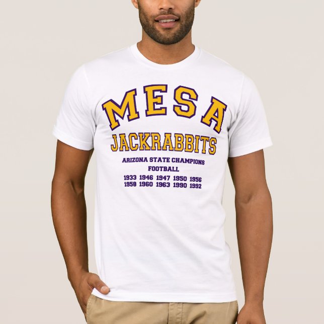 T-shirt Lièvres de MESA (Devant)