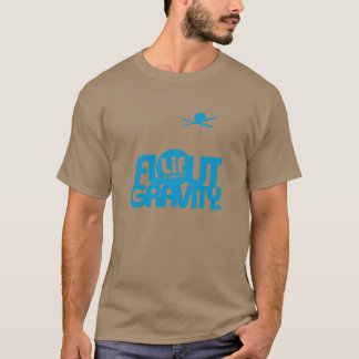 T-shirt Lif. Est Court. Flout Gravity. Ski.