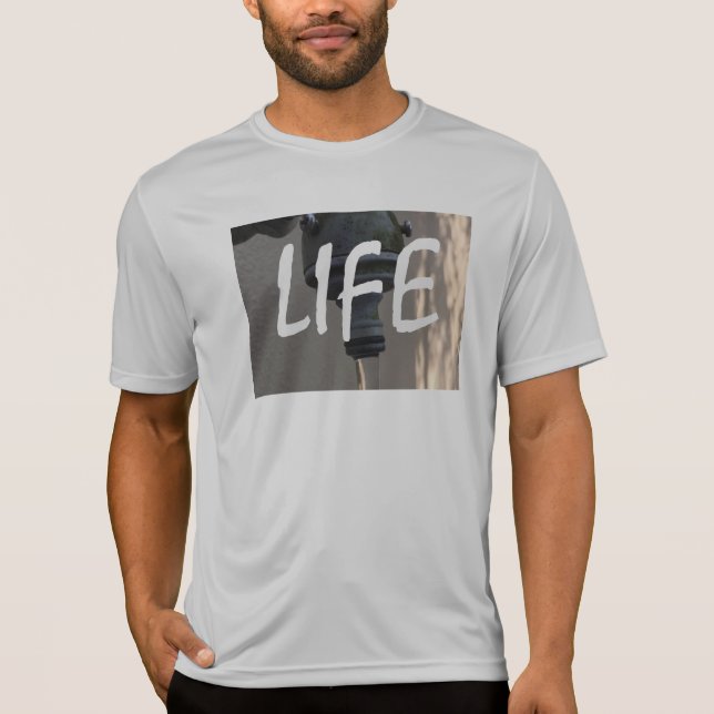 T-SHIRT LIFE#12 真水 Tシャツ (Devant)