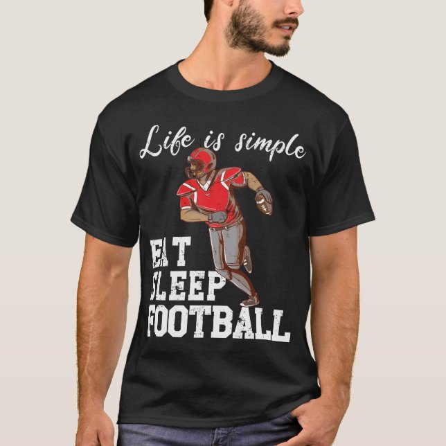 T-shirt Life est simple (Devant)