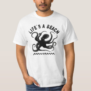 T-shirt Life is a Beach - Drôle été Citation Design